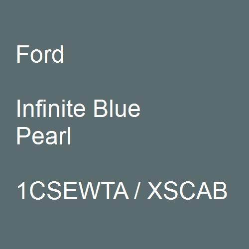 Ford, Infinite Blue Pearl, 1CSEWTA / XSCAB.